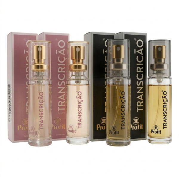 Kit Premium Mini Perfumes de Bolso - Misto - Alta Fixação