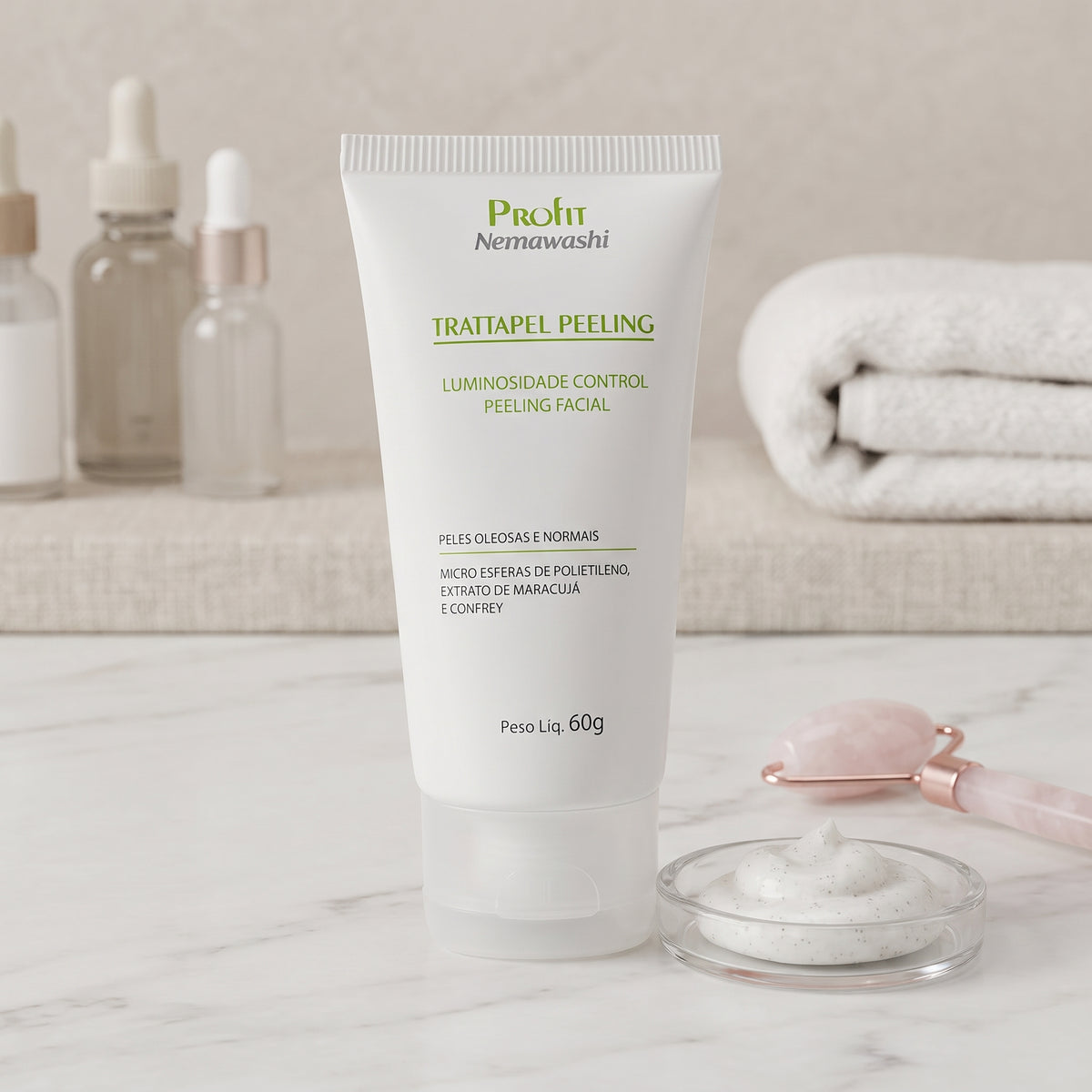 Peeling Esfoliante Facial Trattapel Anti Cravos 60g Profit (Validade 12/26)
