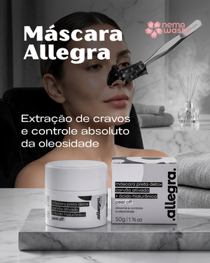 Máscara Preta Peel Off Allegra 50g - Profit Nemawashi