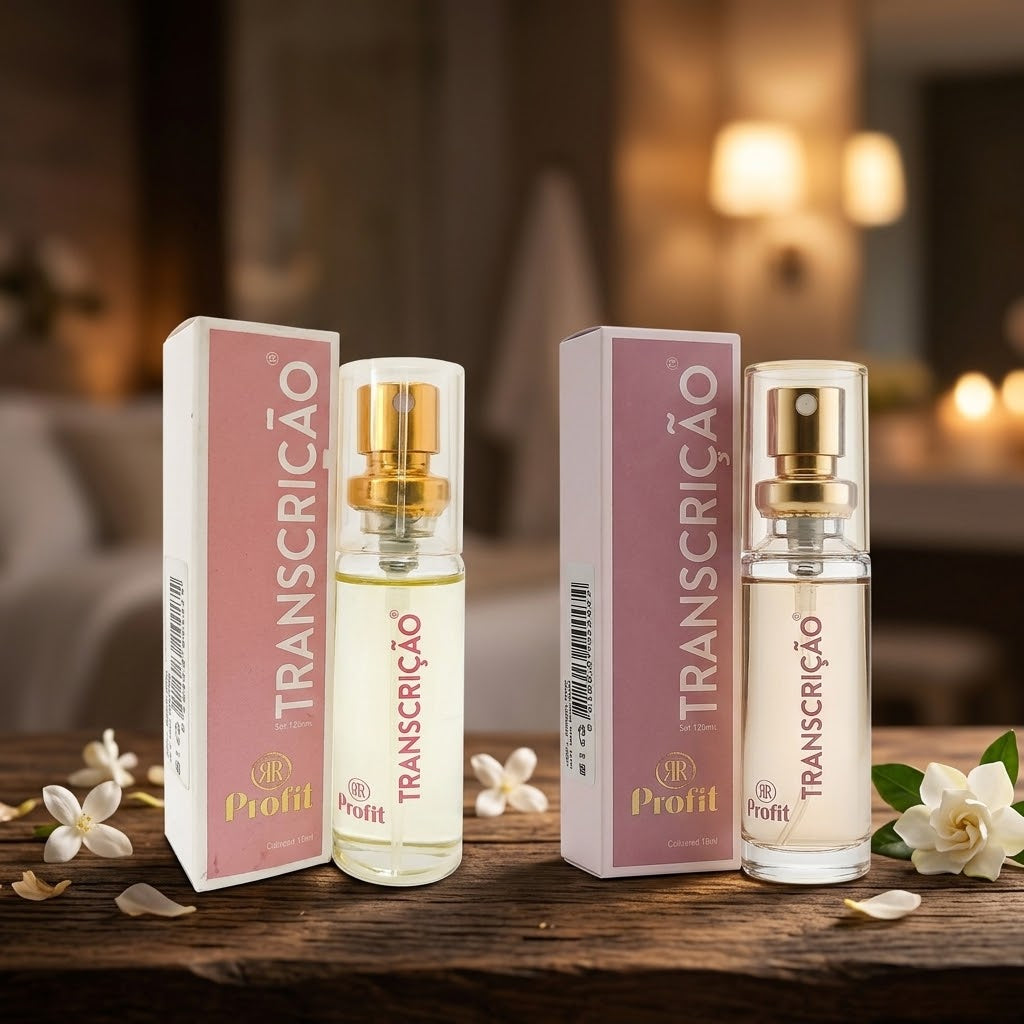 Kit 2 Mini Perfumes Femininos De Bolso Alta Fixação