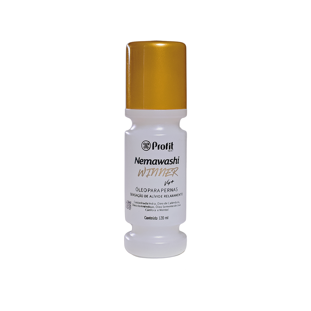 Winner Vip+ Óleo Relaxante e Hidratante para Pernas 120ml - Profit Nemawashi